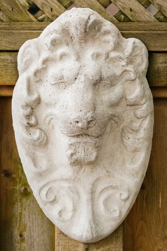 Lion Face Plaque 